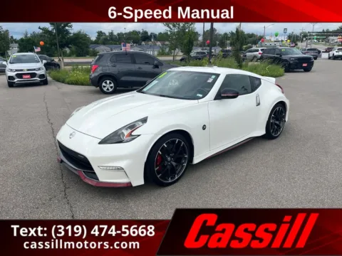 White 2018 Nissan 370Z NISMO Tech for sale in Cedar Rapids, IA