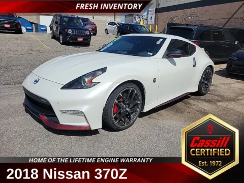 White 2018 Nissan 370Z NISMO Tech for sale in Cedar Rapids, IA