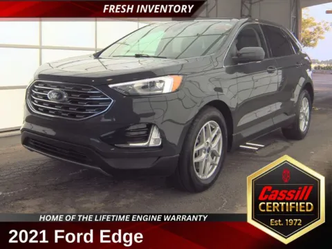 Gray 2021 Ford Edge SEL for sale in Cedar Rapids, IA