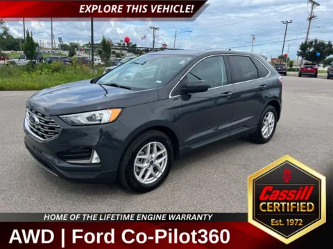 Gray 2021 Ford Edge SEL for sale in Cedar Rapids, IA