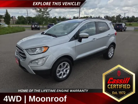 Silver 2019 Ford EcoSport SE for sale in Cedar Rapids, IA