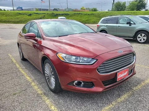Photos of 2014 Ford Fusion Titanium for sale in Cedar Rapids, IA at Cassill Motors