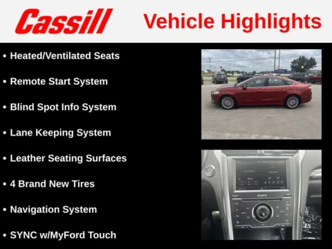 More photos of 2014 Ford Fusion Titanium at Cassill Motors, IA