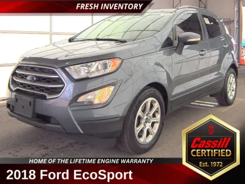 Gray 2018 Ford EcoSport SE for sale in Cedar Rapids, IA