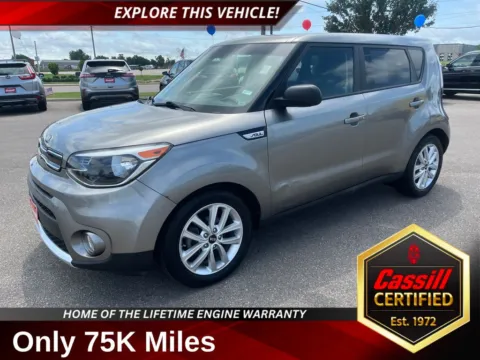 Gray 2017 Kia Soul Plus for sale in Cedar Rapids, IA