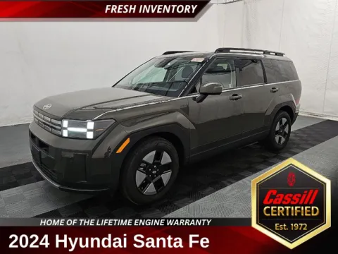 Green 2024 Hyundai Santa Fe Hybrid SEL for sale in Cedar Rapids, IA