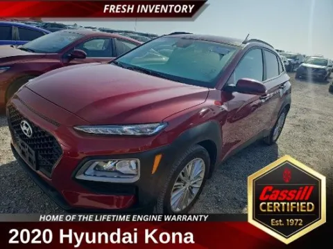 Red 2020 Hyundai Kona SEL for sale in Cedar Rapids, IA