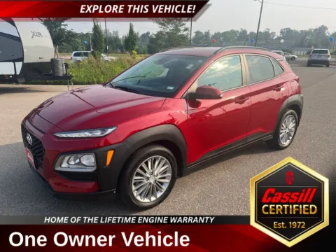 Red 2020 Hyundai Kona SEL for sale in Cedar Rapids, IA
