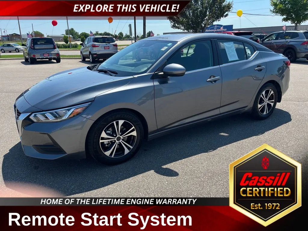 Used 2022 Nissan Sentra SV for sale in Cedar Rapids, IA at Cassill