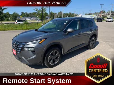 Gray 2024 Nissan Rogue SV for sale in Cedar Rapids, IA