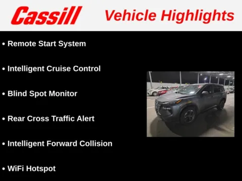 Another view of 2024 Nissan Rogue SV for sale in Cedar Rapids, IA at Cassill Motors
