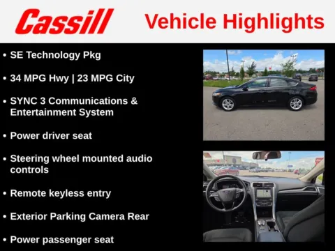 More photos of 2018 Ford Fusion SE at Cassill Motors, IA