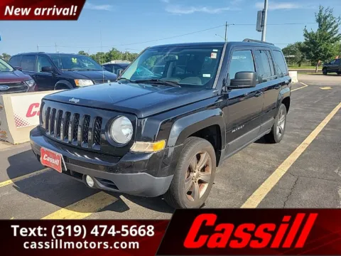 Black 2014 Jeep Patriot High Altitude for sale in Cedar Rapids, IA