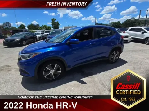 Black 2022 Honda HR-V EX for sale in Cedar Rapids, IA
