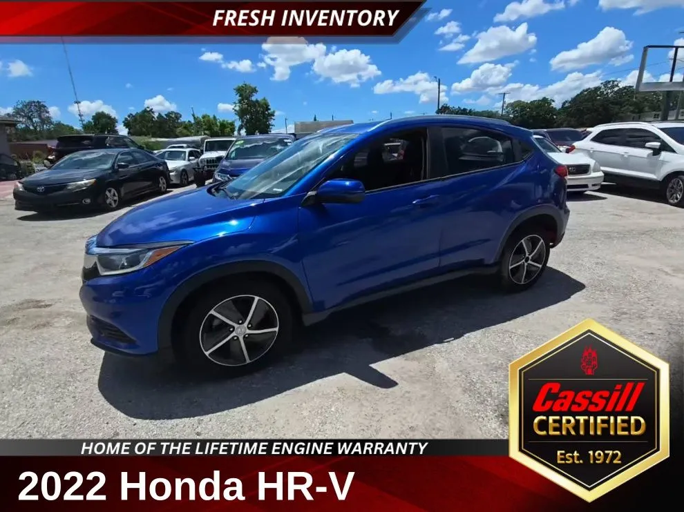 Black 2022 Honda HR-V EX for sale in Cedar Rapids, IA