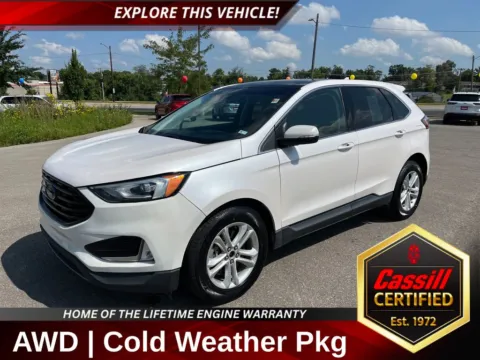 White 2019 Ford Edge SEL for sale in Cedar Rapids, IA