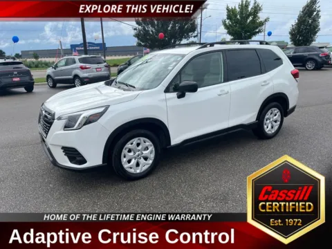White 2024 Subaru Forester for sale in Cedar Rapids, IA