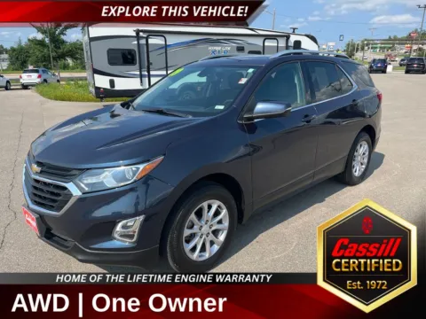 Blue 2019 Chevrolet Equinox LT for sale in Cedar Rapids, IA