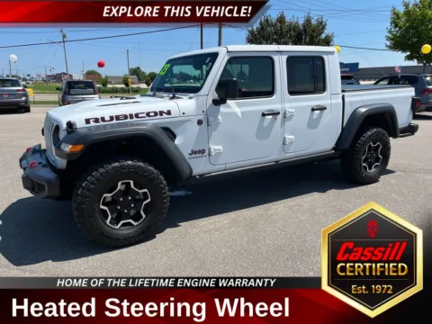 White 2023 Jeep Gladiator Rubicon for sale in Cedar Rapids, IA