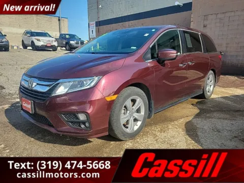 Red 2019 Honda Odyssey EX-L for sale in Cedar Rapids, IA