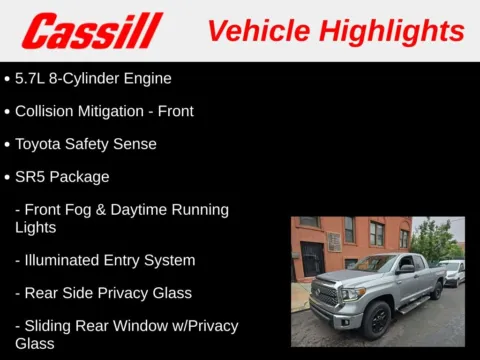 Another view of 2018 Toyota Tundra SR5 for sale in Cedar Rapids, IA at Cassill Motors