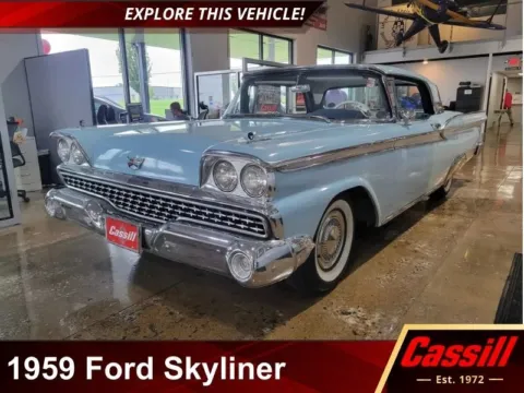 Blue 1959 FORD Fairlane 500 Skyliner for sale in Cedar Rapids, IA