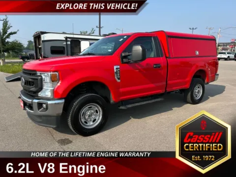 Red 2021 Ford F-250SD XL for sale in Cedar Rapids, IA