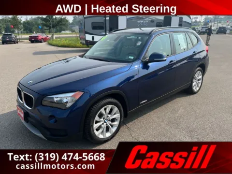 Blue 2014 BMW X1 xDrive28i for sale in Cedar Rapids, IA