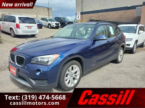 Blue 2014 BMW X1 xDrive28i for sale in Cedar Rapids, IA