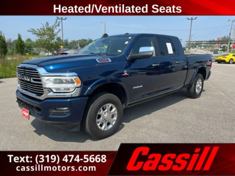 Blue 2022 Ram 2500 Laramie for sale in Cedar Rapids, IA