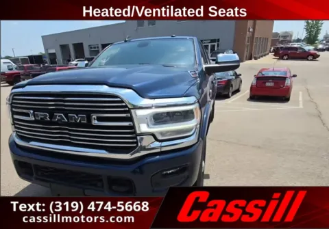 Blue 2022 Ram 2500 Laramie for sale in Cedar Rapids, IA