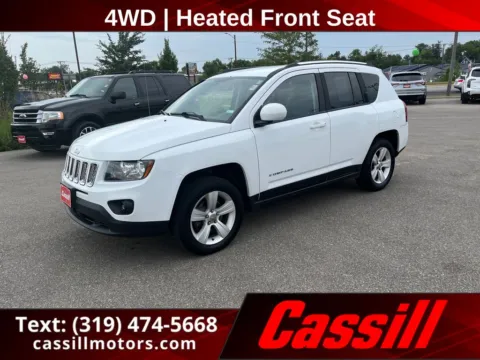 White 2014 Jeep Compass Latitude for sale in Cedar Rapids, IA