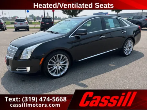 Black 2013 Cadillac XTS Platinum for sale in Cedar Rapids, IA