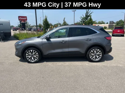 Photos of 2021 Ford Escape Hybrid Titanium for sale in Cedar Rapids, IA at Cassill Motors