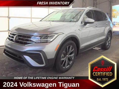 Silver 2024 Volkswagen Tiguan 2.0T SE for sale in Cedar Rapids, IA