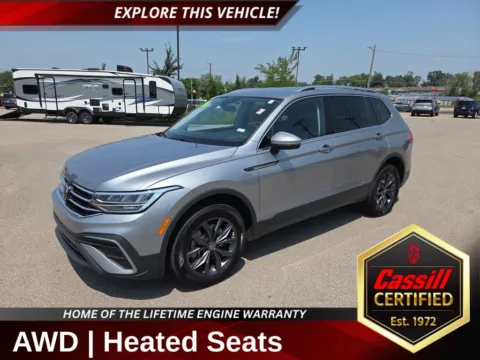 Silver 2024 Volkswagen Tiguan 2.0T SE for sale in Cedar Rapids, IA
