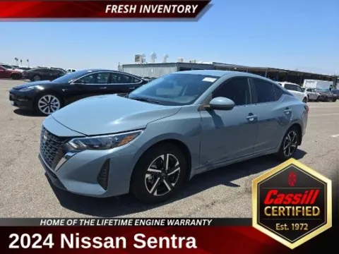 Gray 2024 Nissan Sentra SV for sale in Cedar Rapids, IA