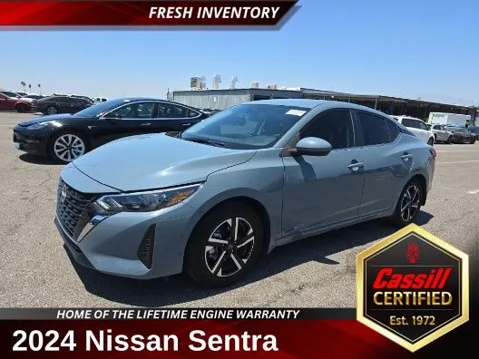 Gray 2024 Nissan Sentra SV for sale in Cedar Rapids, IA