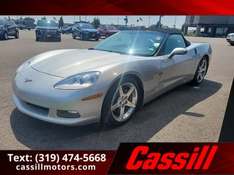 Silver 2006 Chevrolet Corvette for sale in Cedar Rapids, IA