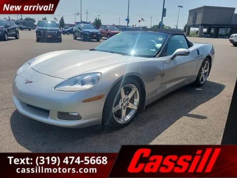 Silver 2006 Chevrolet Corvette for sale in Cedar Rapids, IA