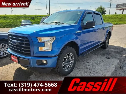 Blue 2016 Ford F-150 XLT for sale in Cedar Rapids, IA