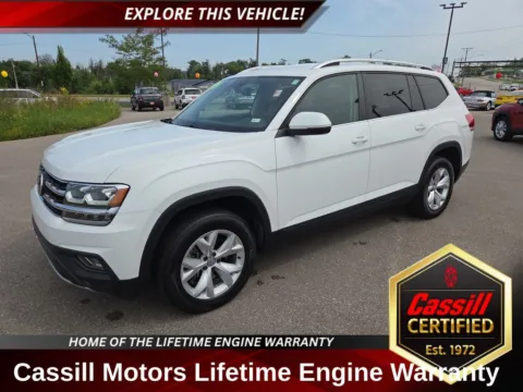 White 2019 Volkswagen Atlas 3.6L V6 SE for sale in Cedar Rapids, IA
