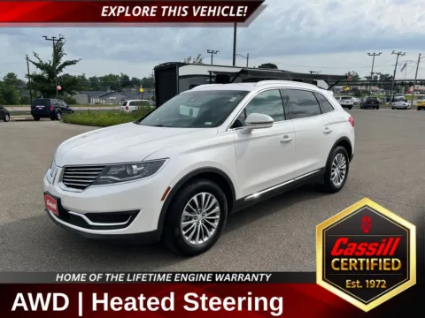 White 2017 Lincoln MKX Select for sale in Cedar Rapids, IA