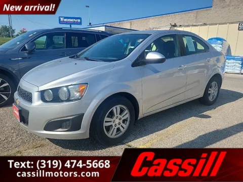 Silver 2014 Chevrolet Sonic LT for sale in Cedar Rapids, IA