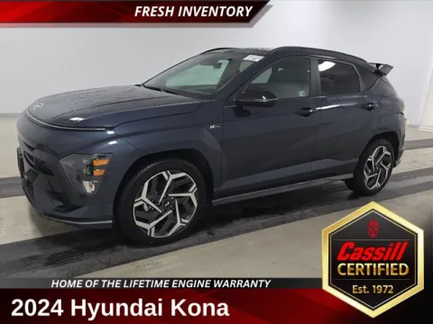 Blue 2024 Hyundai Kona N Line for sale in Cedar Rapids, IA