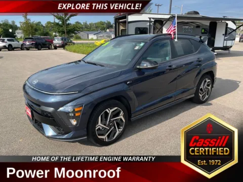 Blue 2024 Hyundai Kona N Line for sale in Cedar Rapids, IA