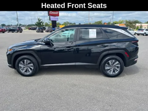 Another view of 2022 Hyundai Tucson Hybrid Blue for sale in Cedar Rapids, IA at Cassill Motors