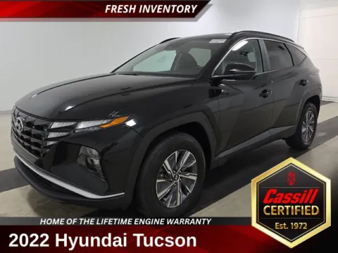 Black 2022 Hyundai Tucson Hybrid Blue for sale in Cedar Rapids, IA
