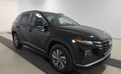 Photos of 2022 Hyundai Tucson Hybrid Blue for sale in Cedar Rapids, IA at Cassill Motors