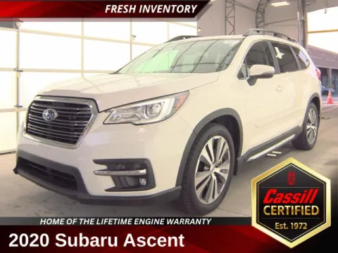 White 2020 Subaru Ascent Limited for sale in Cedar Rapids, IA